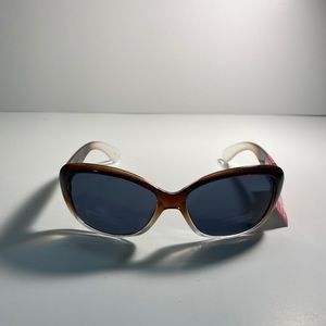 Cat eye oval ombré sunglasses